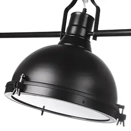 Люстра Brille лофт підвісна E27 60W BK (BL-160S/3) - мініатюра 2
