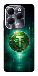 TPU чохол Demsky Usdt для Infinix Hot 40