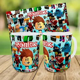 Набір: дитяча сумка-бананка+кружка Роблокс «Roblox» 32х15см, бананка для хлопчика через плече на подарунок (00956) - мініатюра 3