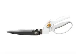 Набір Fiskars: Котушка зі шлангом Waterwheel S+ Ножиці для трави White GS41 - мініатюра 4