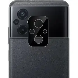 Захисне скло на камеру DK 3D Color Glass для Xiaomi Redmi 11 Prime black