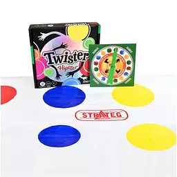 Розважальна гра 30628 Strateg "Twister-hipster", в коробці (4823113877491) - мініатюра 2