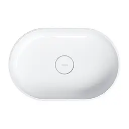 Умивальник Omnires Ovo 55x36 white OVOUNBP, Білий - мініатюра 3