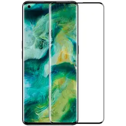 Захисне скло DK Full Glue 3D для OnePlus 8 black - мініатюра 2