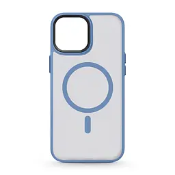 Чехол для Apple iPhone 14, Uniq MagCase, голубой, противоударный, панель-накладка с MagSafe, ударопрочный TPU+PC, с магнитом MagSafe, поддержка полноценной беспроводной зарядки, ArmorStandart (ARM75335)