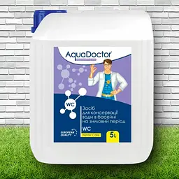 Зимова хімія для консервації басейну AquaDoctor WC 5 л, засіб для зимування