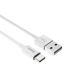 Кабель Hoco X23 Pisces Cable USB to Type - C 3A 1m White