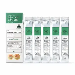 Стік інтенсивної бустерної сироватки зі спікулами 300 2 мл VT Cosmetics Reedle Shot 300 Facial Boosting First Ampoule - мініатюра 1