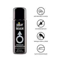 Лубрикант Pjur Man Premium Extremeglide 30 мл (ROZ6501053335) - мініатюра 2