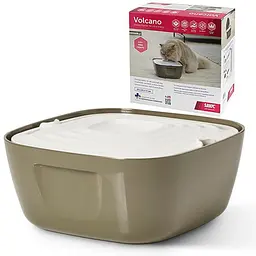 Savic Volcano Drinking Fountain Савік Вулкан автоматичний фонтан-поїлка для собак і котів, 2,5 л