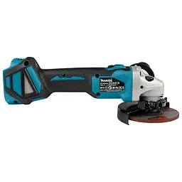 Шліфмашина кутова акумуляторна Makita DGA513Z (125 мм, 3000-8500 об/хв, BL, LXT, без акумуляторів та зарядного пристрою) - мініатюра 2