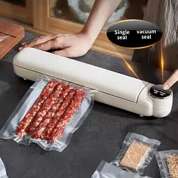 Вакуумний пакувальник харчових продуктів Vacuum Sealer із сенсорним дисплеєм + 10 пакетів - мініатюра 5