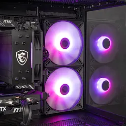 Комп'ютер Dragon Lucky Spectre Powered_by MSI (RTX 5060 - R5 7500F) Black / AMD Ryzen 5 7500F (3.7-5.0), 6 ядер / NVIDIA GeForce RTX 5060 / 32 ГБ (DDR5) / 1024 ГБ (SSD) - мініатюра 8