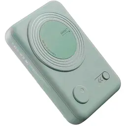 Зовнішній акумулятор Blueo Magnetic Wireless Power Bank With Stand 20W 10000mAh Mint (P010GRNS) [105994] - мініатюра 2