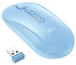 Миша XO M13 Tri-mode bluetooth Wireless Silent синій (7106514)