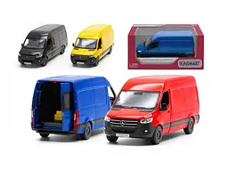 Машина металева Мікроавтобус Mercedes-Benz Sprinter, Kinsmart - мініатюра 2