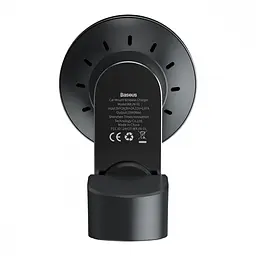 Автотримач з бездротовою зарядкою для iPhone 12 Baseus Big Energy 15W black (31750) - мініатюра 10
