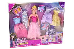 Лялька WG288 з гардеробом, в коробці р.40,5x5x32 см YG Toys