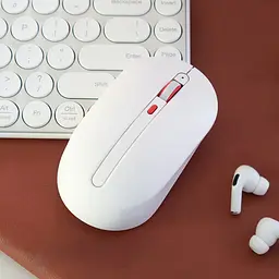 Бездротова миша XiaomiMiiiW Wireless Mute Mouse MWMM01 White - мініатюра 2