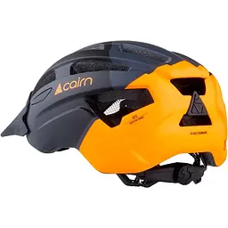 Велошолом Cairn Prism XTR II 52-55 Чорний-Помаранчевий - мініатюра 2
