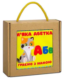 М'яка книжка "М'яка абетка. Граємо з мамою" - мініатюра 2