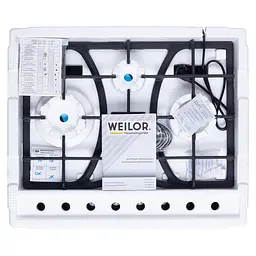 Поверхня газова на склі WEILOR GG W 614 BL - мініатюра 11