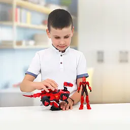 Ігровий набір з фігуркою DINOSTER – ЛУЧІО (фігурка, динозавр-трансформер) DINOSTER EU580891 - мініатюра 9