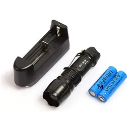Ліхтар акумуляторний ручний Gold Orion Km-84 9267 чорний