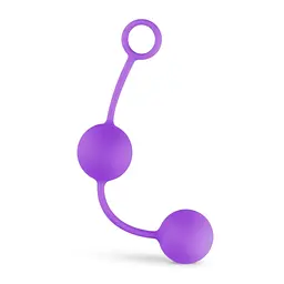 Вагінальні кульки зі зміщеним центром ваги 20 х 3.7 Love Balls With Counterweight - мініатюра 3