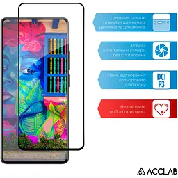 Скло захисне ACCLAB Full Glue Xiaomi Redmi Note 13 Pro 4G Black (1283126583780) - мініатюра 5