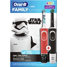 Набір електричних зубних щіток Oral-B Family Edition Vitality & Kids Зоряні Війни 2 шт. - мініатюра 11