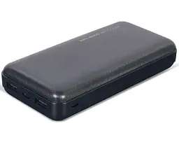 Зовнішній акумулятор Power Bank Gembird PB20-02 20000mAh (Чорний) - мініатюра 2