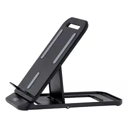 Настільна підставка для телефону чорна, тримач телефону XO C73 Folding desktop - мініатюра 2