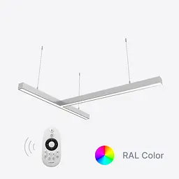 Керований світлодіодний світильник X-LED 80ВТ Т-подібний ral (840*815*43) LSNT-80dc