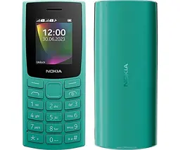 Телефон Nokia 106 DS 2023 зелений (6438409085979) - мініатюра 2
