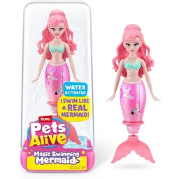 Інтерактивна іграшка Pets & Robo Alive Чарівна русалочка Рожева зірка 9567A