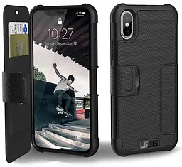 Оригінальний чохол-книжка UAG Metropolis Series IPHX-E-BL (Original) для iPhone X/XS (5.8") Black - мініатюра 9