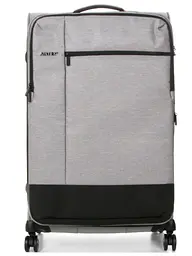 Валіза велика L тканинна Airtex 6659 79x48x32см 121л Срібна - мініатюра 3