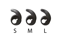 Навушники 2E S9 WiSport In Ear Waterproof Wireless Mic Black (2E-IES9WBK) - мініатюра 6