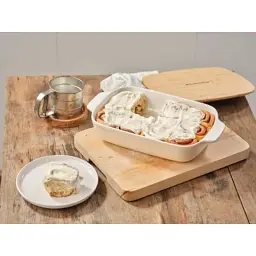 Форма для випікання KitchenAid з кришкою керамогранітна 3,8 л Кремова (CC006109-001) - мініатюра 7