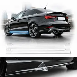 Антигравійна захисна бронеплівка за лекалами для Audi A3 8V 2012-2020 - нижня зона кузова