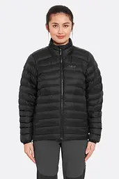 Куртка жіноча утеплена Rab Cirrus Jacket Womens 10 Чорний