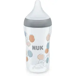 Пляшечка для годування Nuk Perfect Match з індикатором температури, з соскою з силікону з отвором M 260 мл гілка (3954137) - мініатюра 2