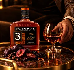 Бренді України Bolgrad VS 3 зірки 40% 0.25 л - мініатюра 3