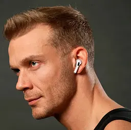 Навушники Bluetooth Hoco EW75 True wireless stereo headset White - мініатюра 9