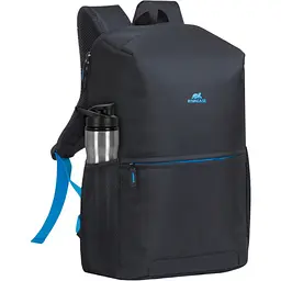 Рюкзак для ноутбука RivaCase Regent 8068 15.6" Black + спортивна пляшка 750 мл (8068 (Black) Bundle) - мініатюра 2