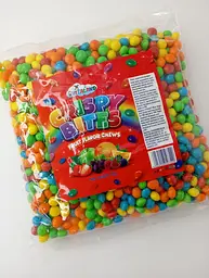 Жувальні цукерки Crispy Bites фруктовий мікс 1 кг