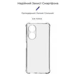 Чохол до мобільного телефона Armorstandart Air Force OPPO A58 4G Camera cover Transparent (ARM70735) - мініатюра 3