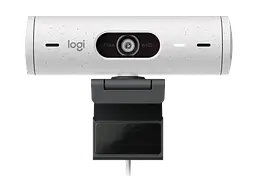 Веб-камера Logitech Brio 500 Off White (960-001428) - мініатюра 3