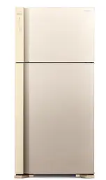 Холодильник з верхньою морозильною камерою Hitachi R-V660PUC7BEG бежевий (R-V660PUC7BEG)